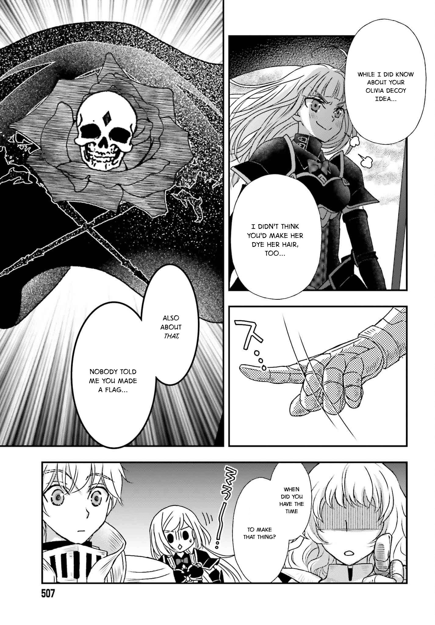 Shinigami ni Sodaterareta Shoujo wa Shikkoku no Tsurugi wo Mune ni Idaku Chapter 50 3